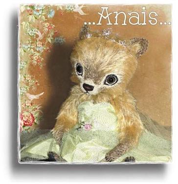 Anais  - Handmade Teddy Bears, Mohair Teddy Bears, Artist Teddy Bears by Award Winning Artist Denise Purrington