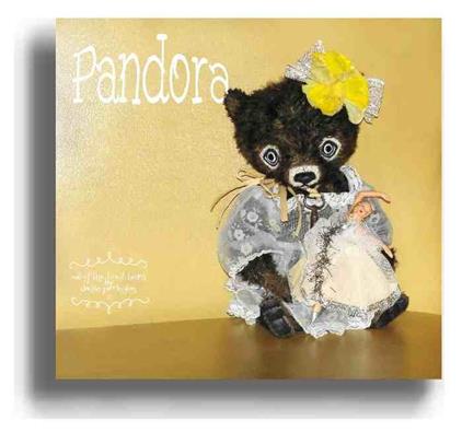 Pandora  - Handmade Teddy Bears, Mohair Teddy Bears, Artist Teddy Bears by Award Winning Artist Denise Purrington