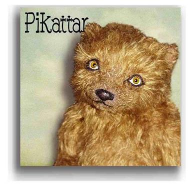 Pikattar by Award Winning One Of A Kind Handmade Mohair Teddy Bear Artist Denise Purrington of Out of The Forest Bears